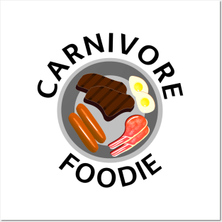 CARNIVORE FOODIE Original Design Posters and Art